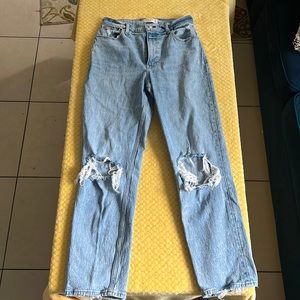A&F curve love jeans